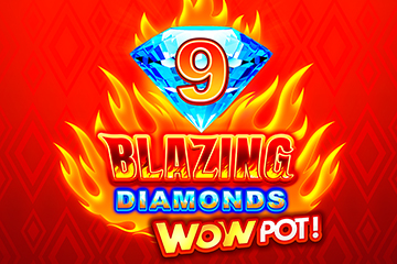 9 Blazing Diamonds WowPot