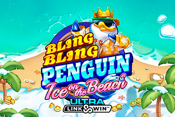 Bling Bling Penguin: Ice On The Beach