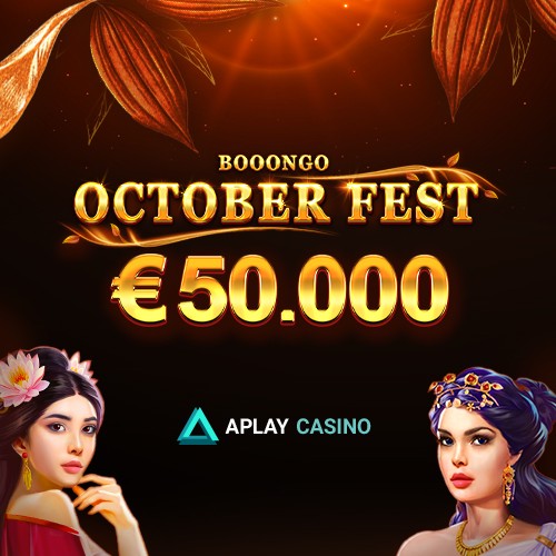 Получи 60FS до 19/10 в новых играх + 1000 евро в APlay